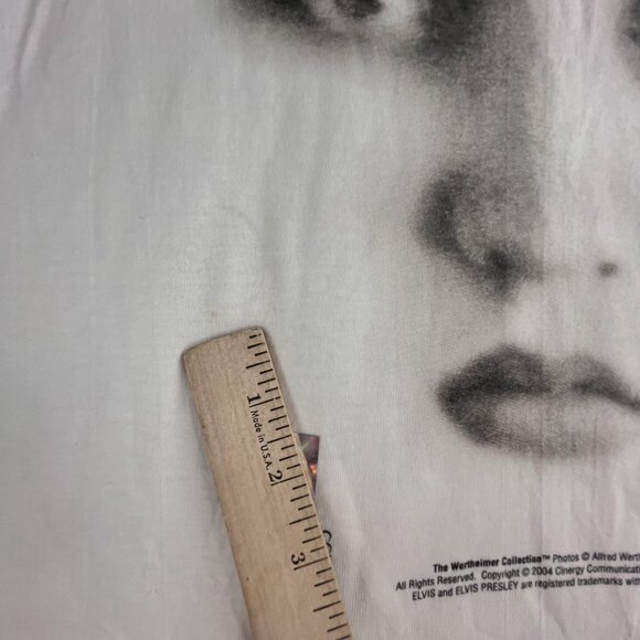 Vintage Elvis Presley Shirt Mens Large Wertheimer Collection Face 2004 Large Eye - Picture 5 of 11
